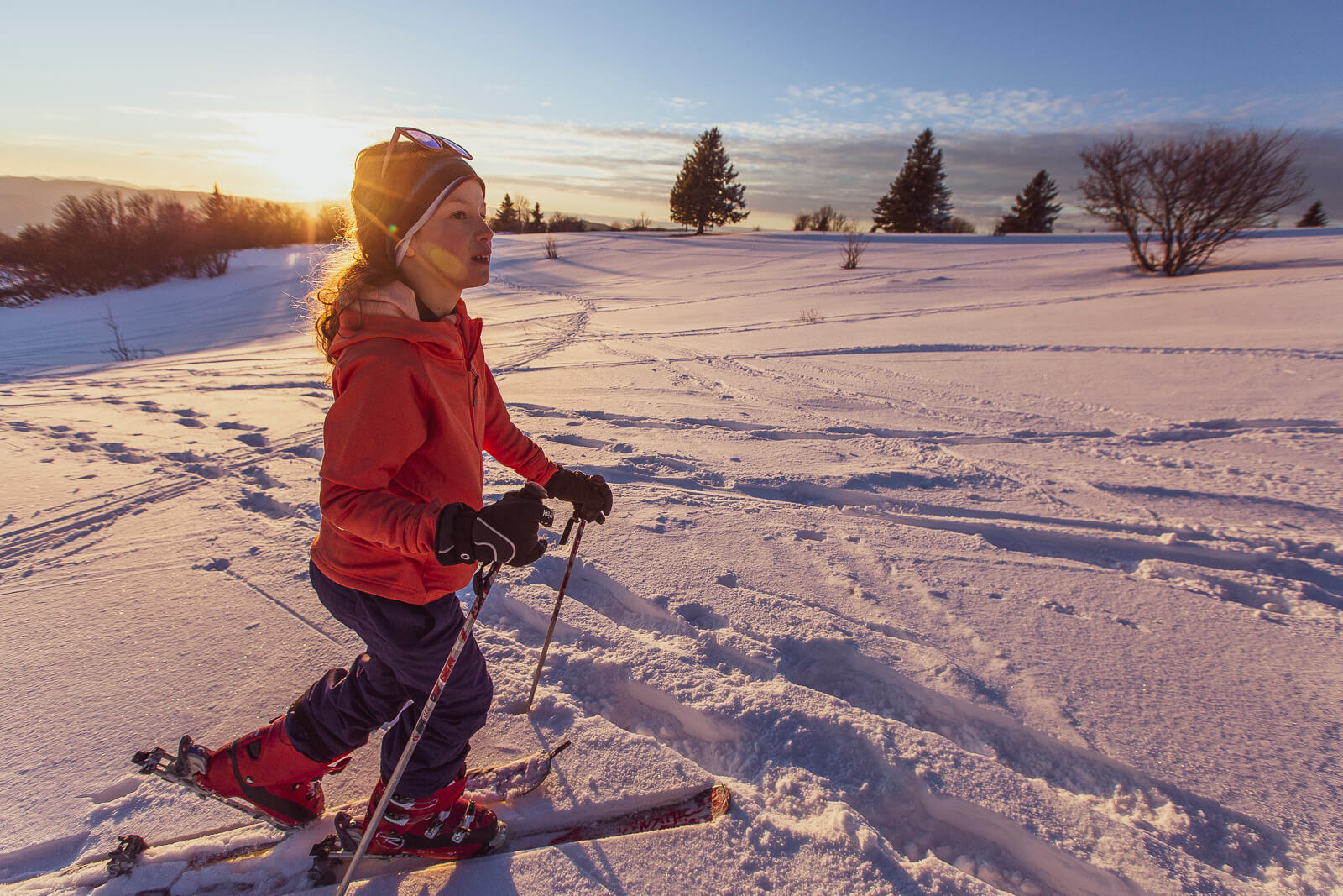Faire du ski de rando avec des enfants