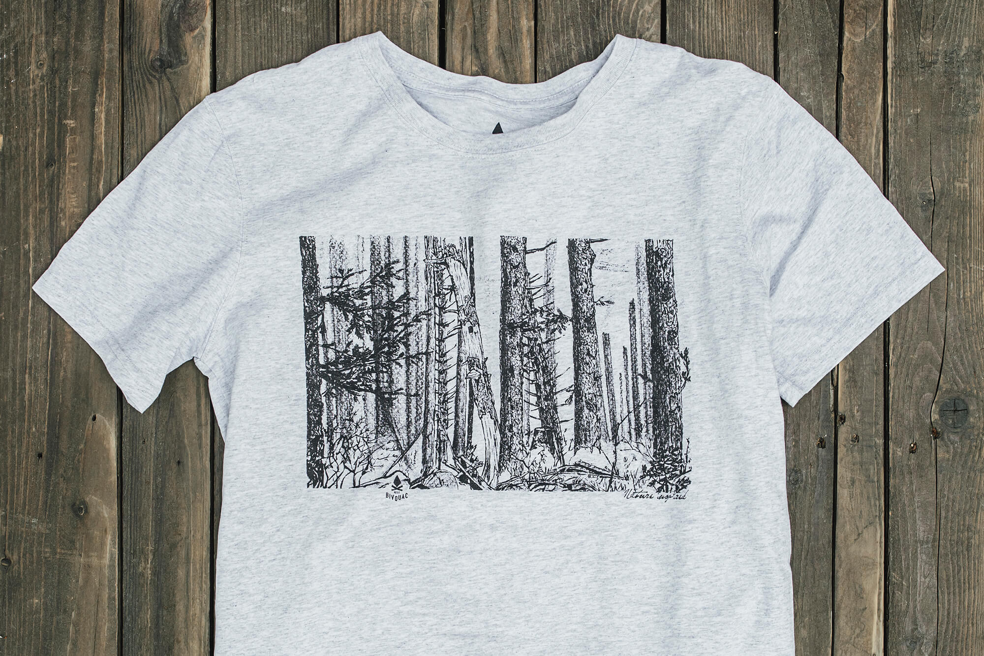 T-shirt bio - Forêt - Homme
