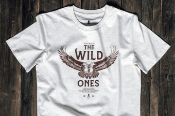 T-shirt bio The Wild Ones Gypaète