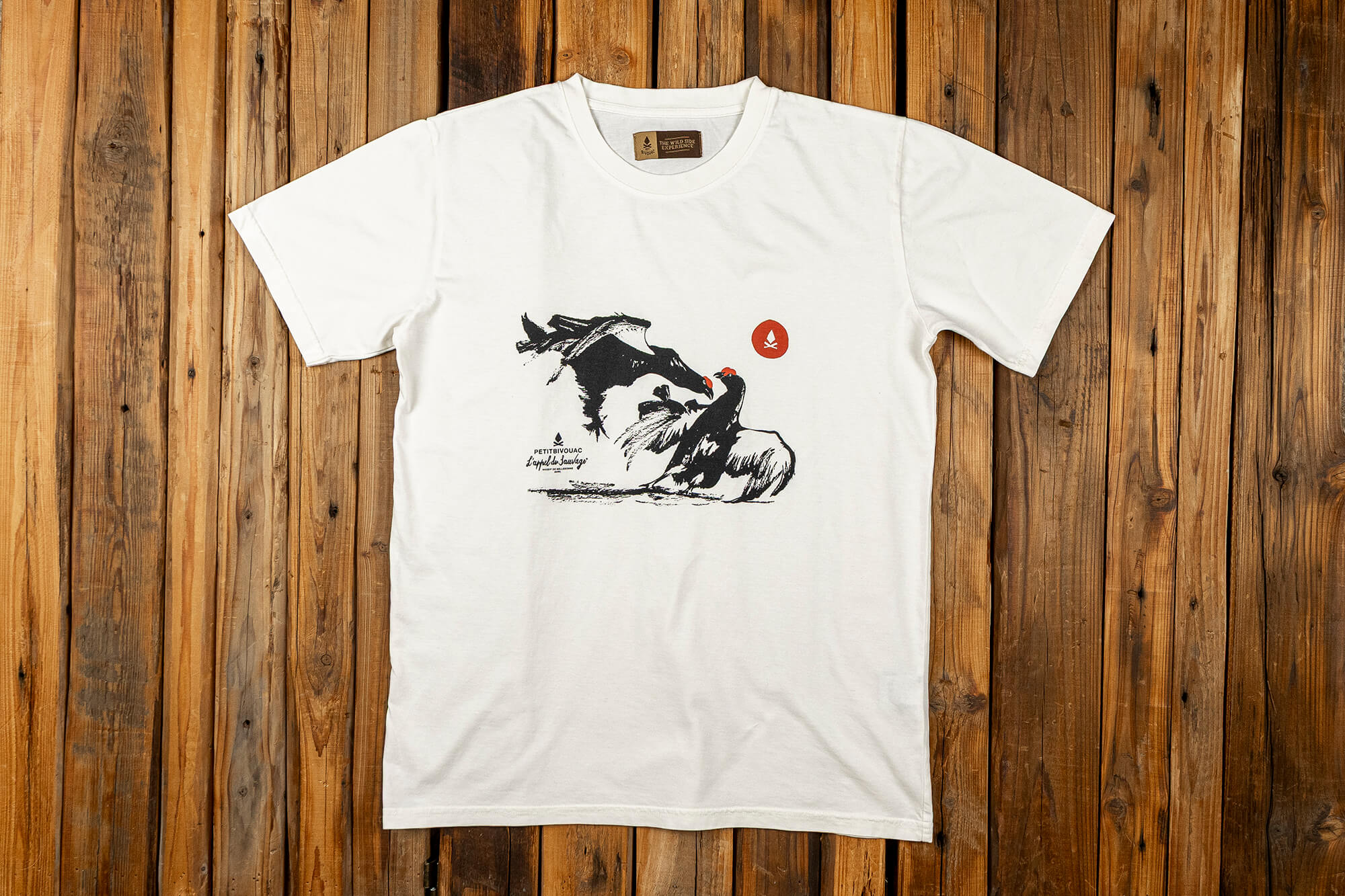 T-shirt Unisexe Chèvre 100% Coton - Blanc, Imprimé à La Demande, Coupe Classique